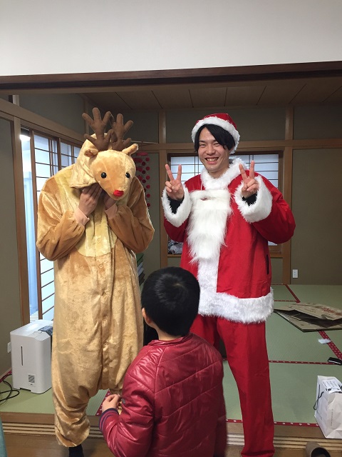 縁側のクリスマス会